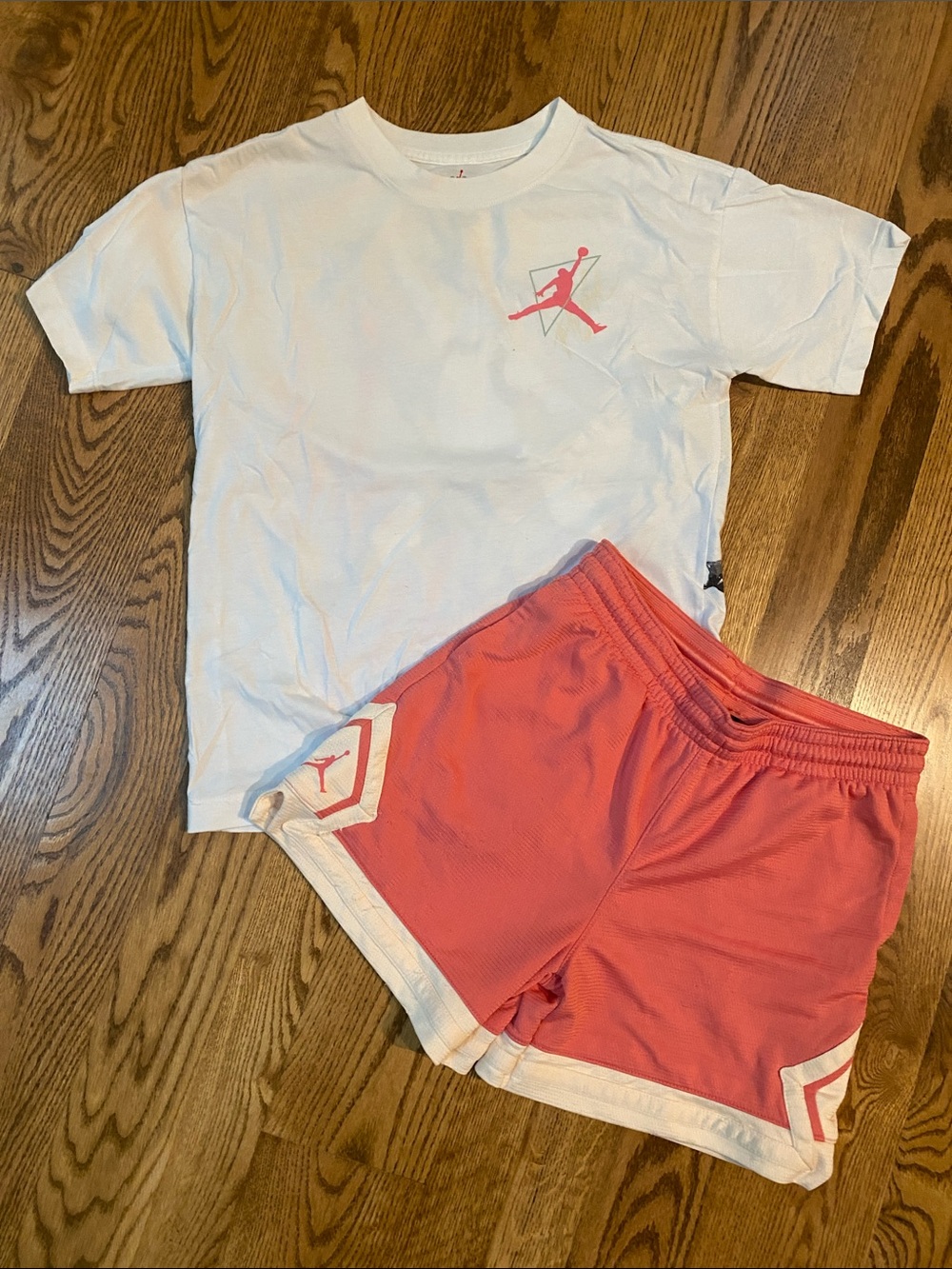 Kids girls Michael Jordan Take Flight coordinated short set size L 12-13